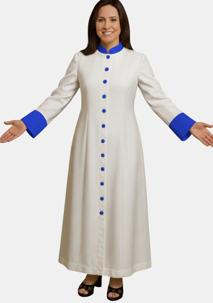 Robe prophétique bleu royal du clergé
