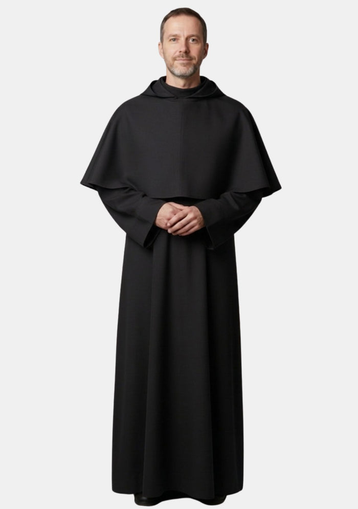Robe de moine franciscaine marron