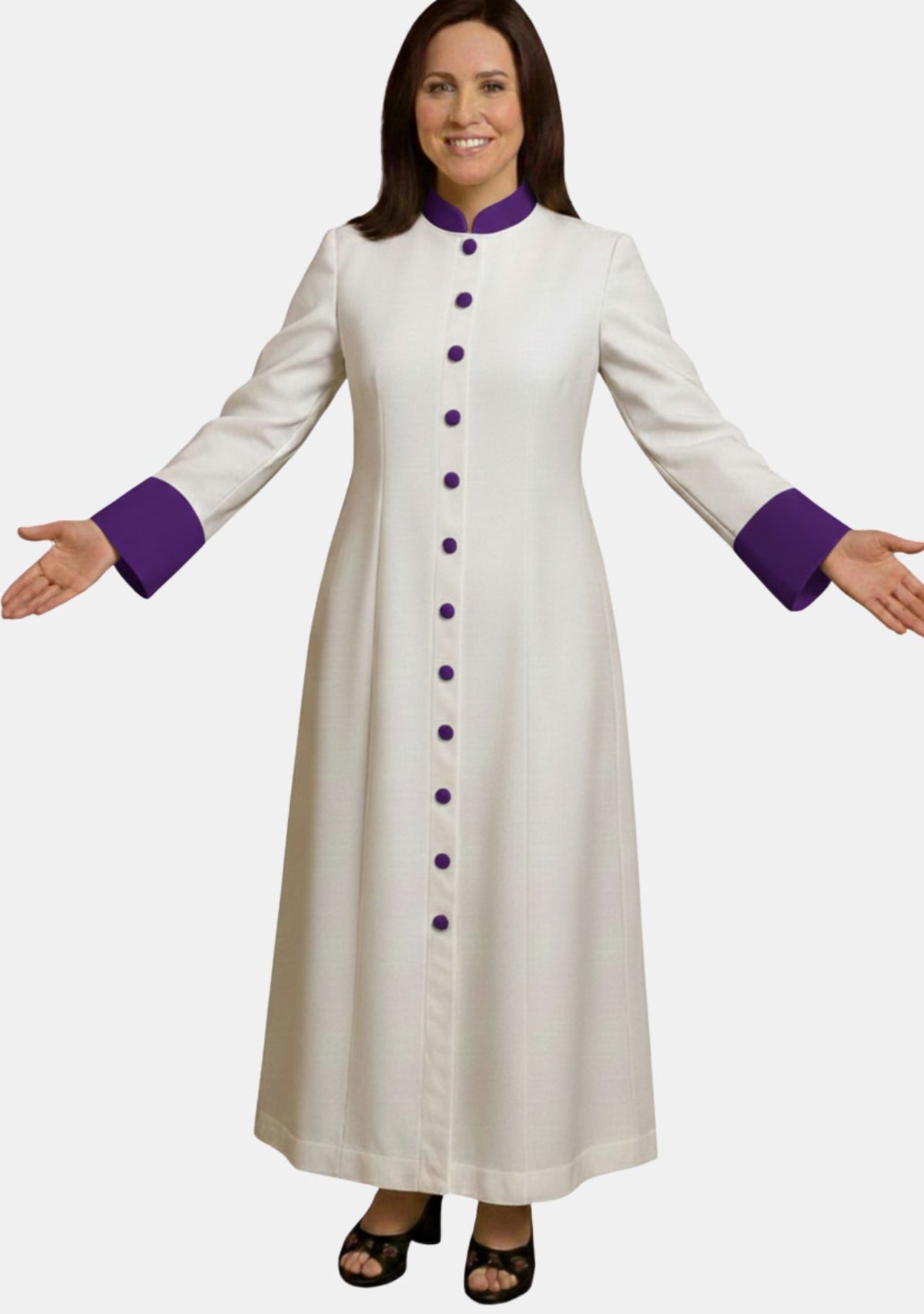 Robe prophétique bleu royal du clergé