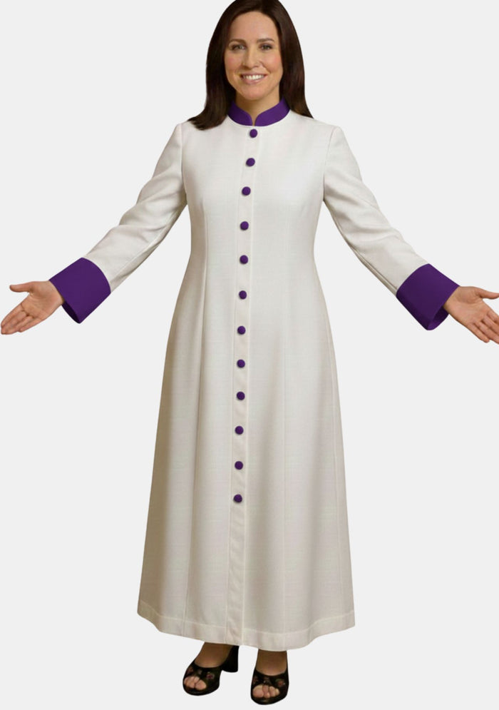 Robe prophétique bleu royal du clergé