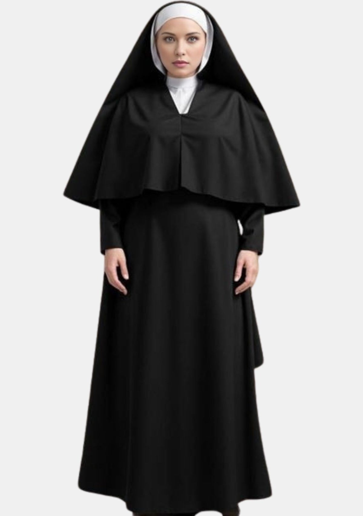 Habit de nonne en coton doux pour la sainteté et le service