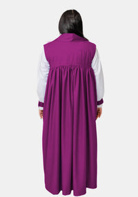 Chimère femelle rouge et violette à 3 bandes pour évêques