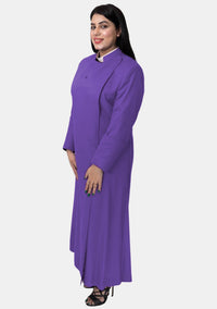 Soutane violette romaine anglicane pour femmes