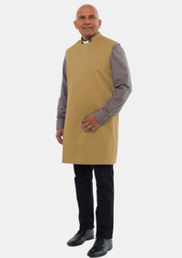 Tablier clérical doré pour homme