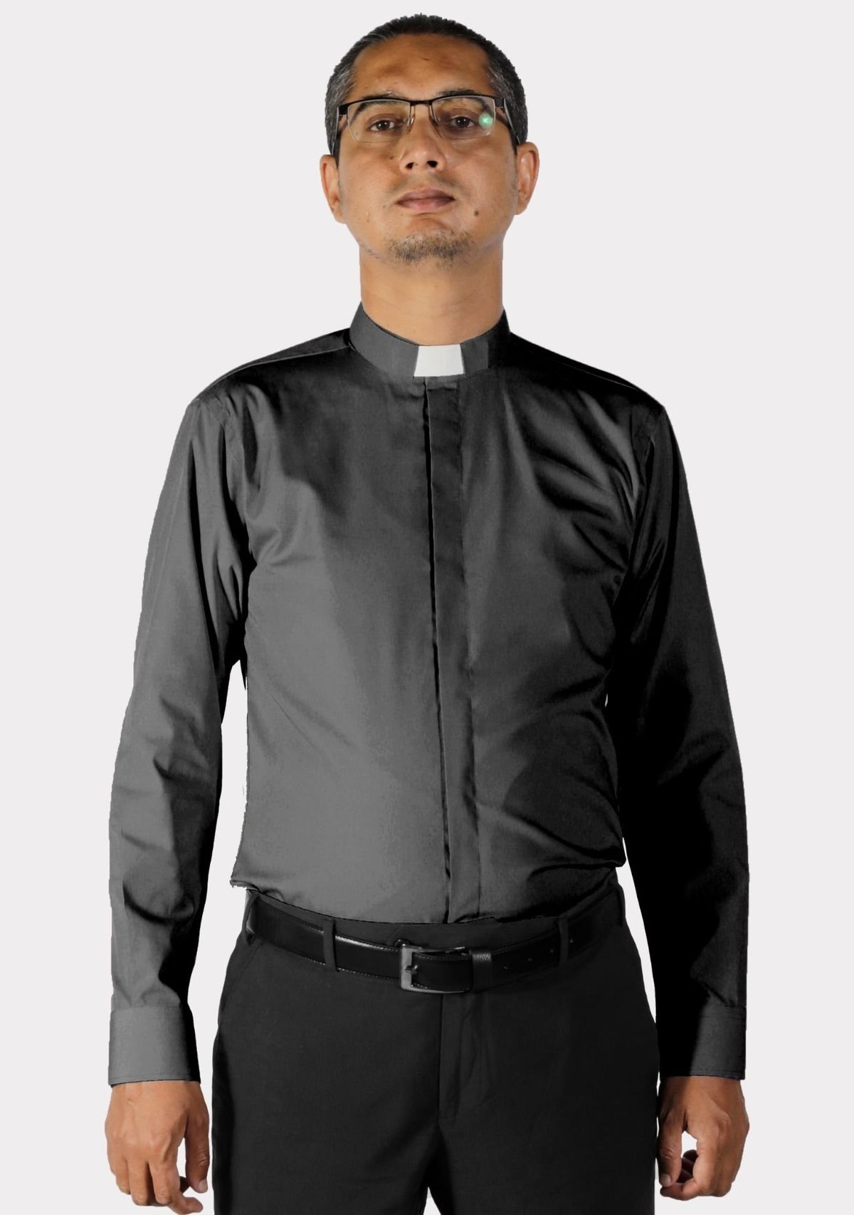 Chemise à col rabattu Priest