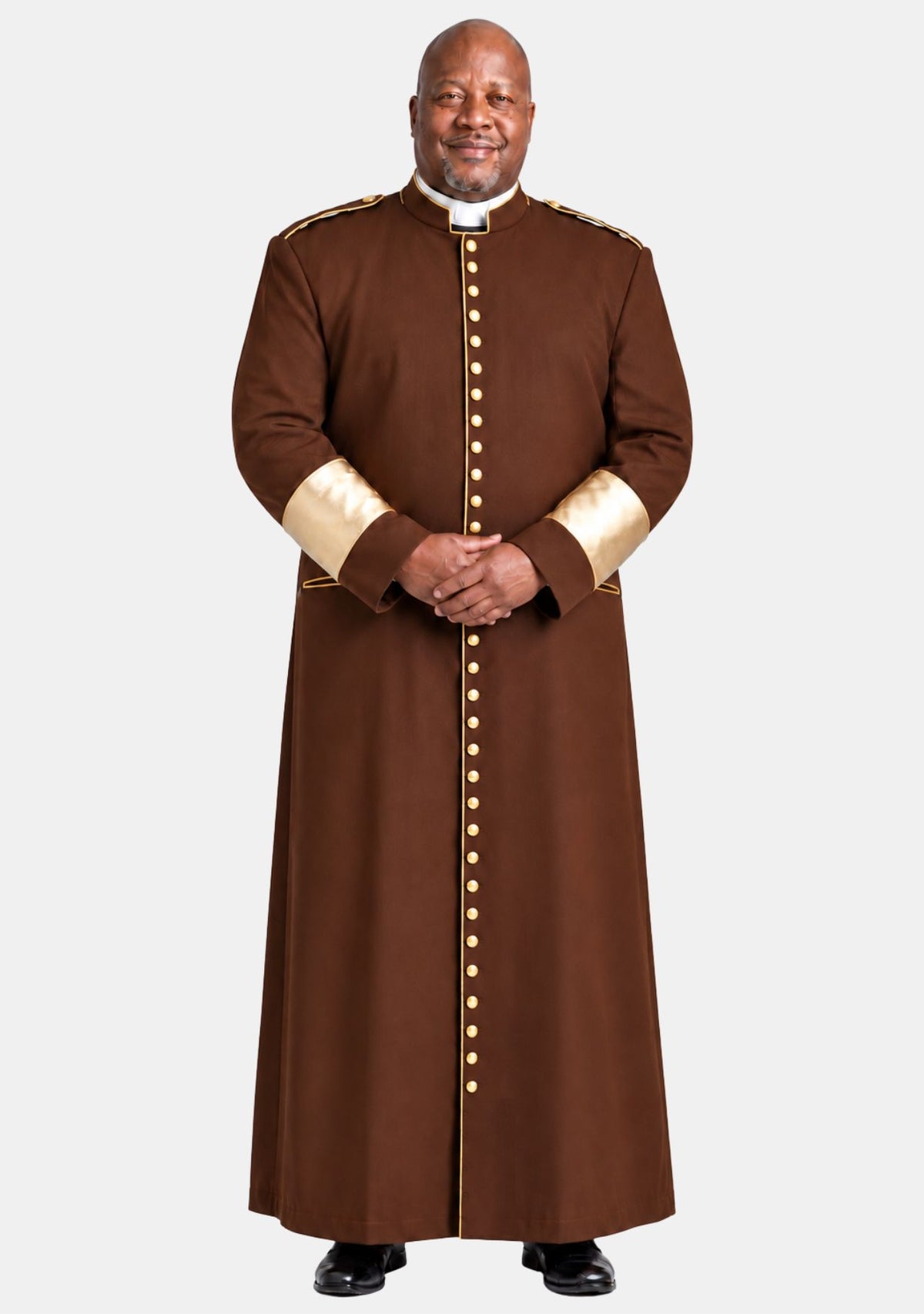 Soutane du clergé pour hommes, rouge et violet, respectueuse