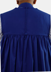Ensemble Chimère et Rochet bleu roi pour homme