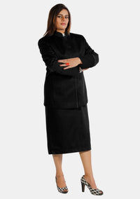 Tailleurs jupe noirs eClergy pour femmes