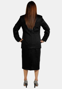 Tailleurs jupe noirs eClergy pour femmes