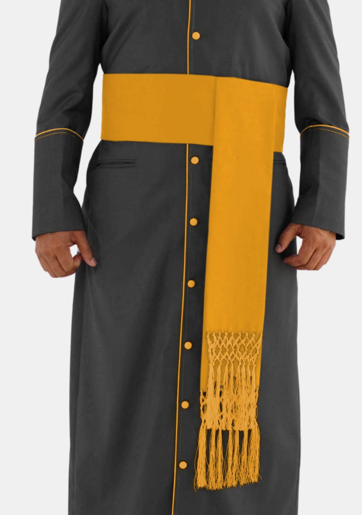 Ceinture dorée eClergys pour cassoc et robes