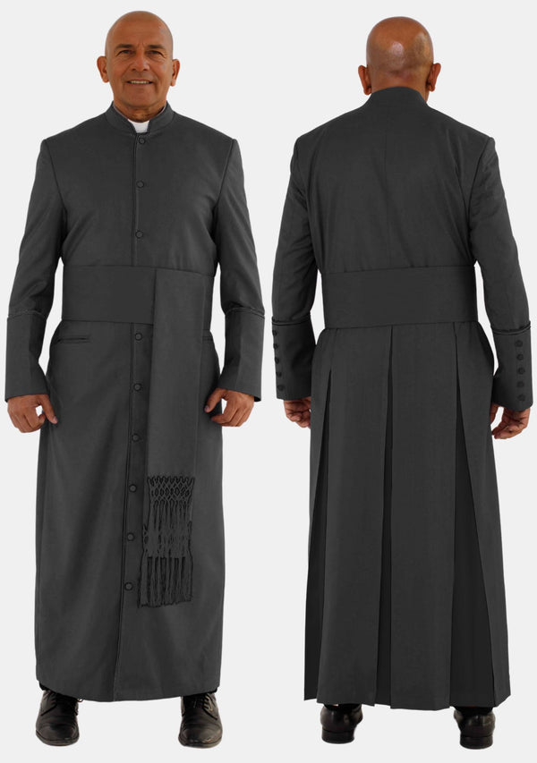 Robe de clerc noire de Darius