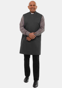 Tablier noir pour homme du clergé « Bonheur de Dieu »