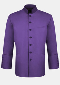 Veste violette romaine du clergé électronique