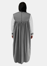 Chimère cléricale anglicane grise pour femmes