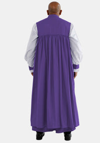 Liam 33 boutons romains violets Clergy Chimere pour homme