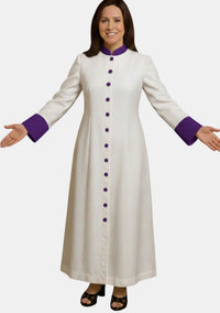 Robe prophétique bleu royal du clergé