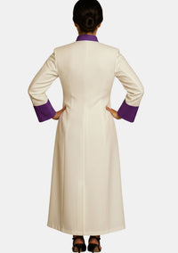 Robe prophétique bleu royal du clergé