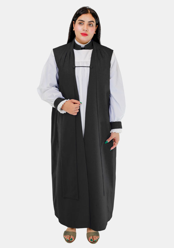Ensemble Chimère et Rochet pour femme noir