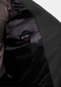 Gilet long noir pour homme, style clergé