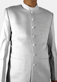 Veste de ministre Abraham Legacy blanche pour homme
