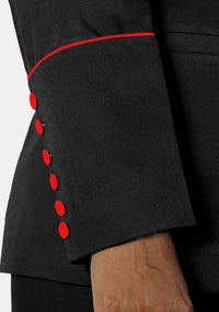 Veste noire du clergé avec bénédiction d'Isaac