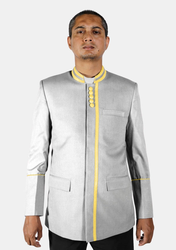 Veste à boutons moderne White Gold eClergy