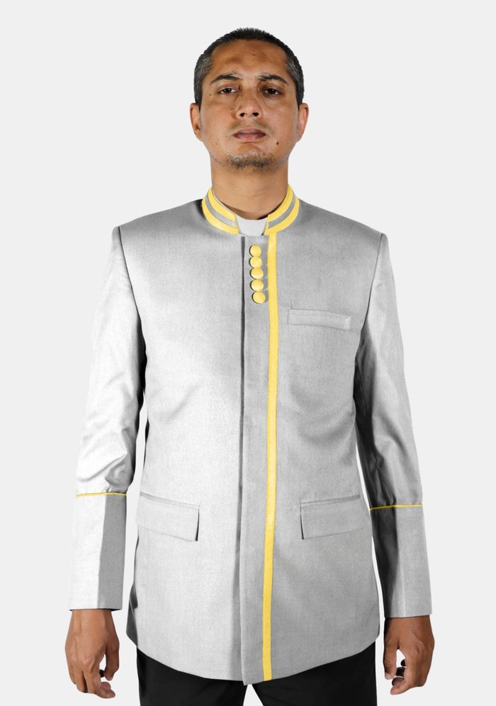 Veste à boutons moderne White Gold eClergy