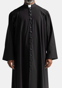 Robe de ministre noire moderne