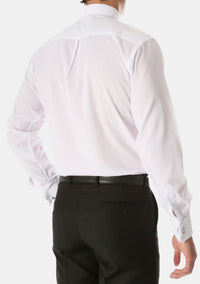 Chemise blanche pour homme, clergé