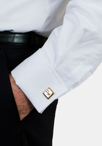 Chemise blanche pour homme, clergé