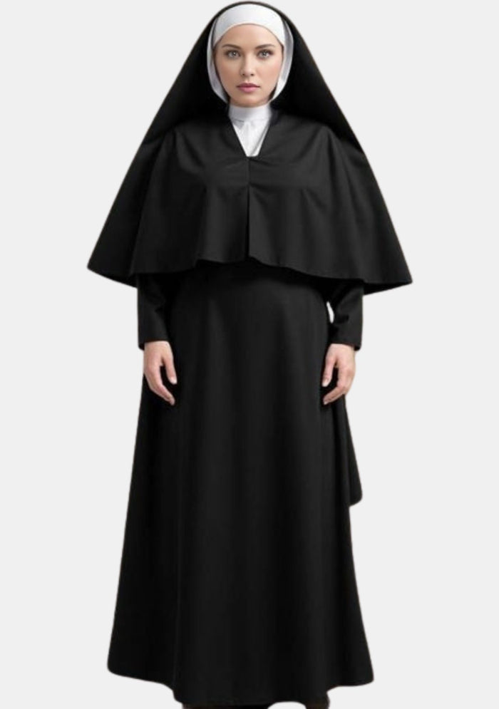 Habit de nonne en coton doux pour la sainteté et le service