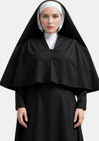 Habit de nonne en coton doux pour la sainteté et le service