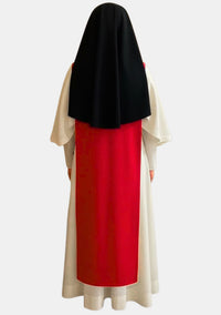 Habit de nonne blanc spirituel conçu pour la dévotion