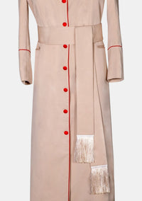Robe rose du clergé pour pasteur et ministre