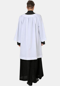Surplis à col rond pour prêtre