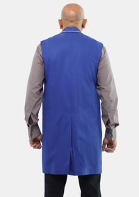 Tablier de chaire bleu roi pour homme