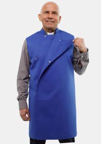 Tablier de chaire bleu roi pour homme