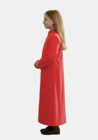 Soutane d'assistant d'autel rouge