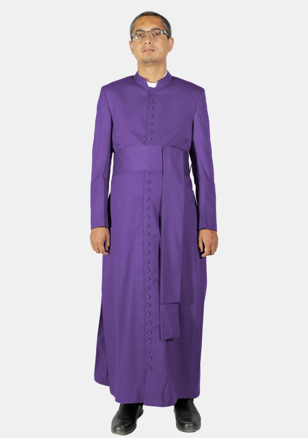 Soutane violette royale catholique romaine