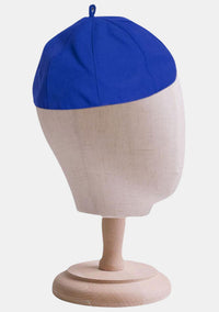 Casquette Zucchetto bleu royal