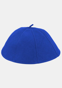 Casquette Zucchetto bleu royal