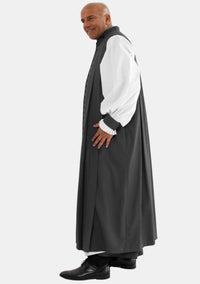 Seraph 33 boutons noir Clergy Chimere pour homme
