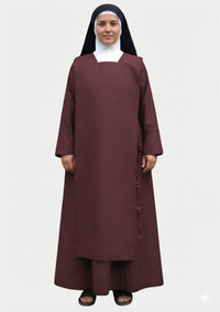 Habit de nonne blanc spirituel conçu pour la dévotion