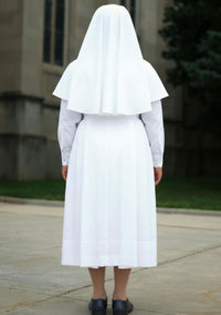 Habit de nonne blanc spirituel conçu pour la dévotion