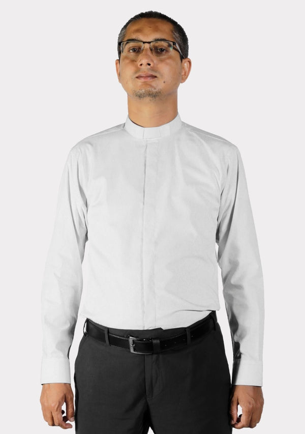 Chemise eClergy à col blanc
