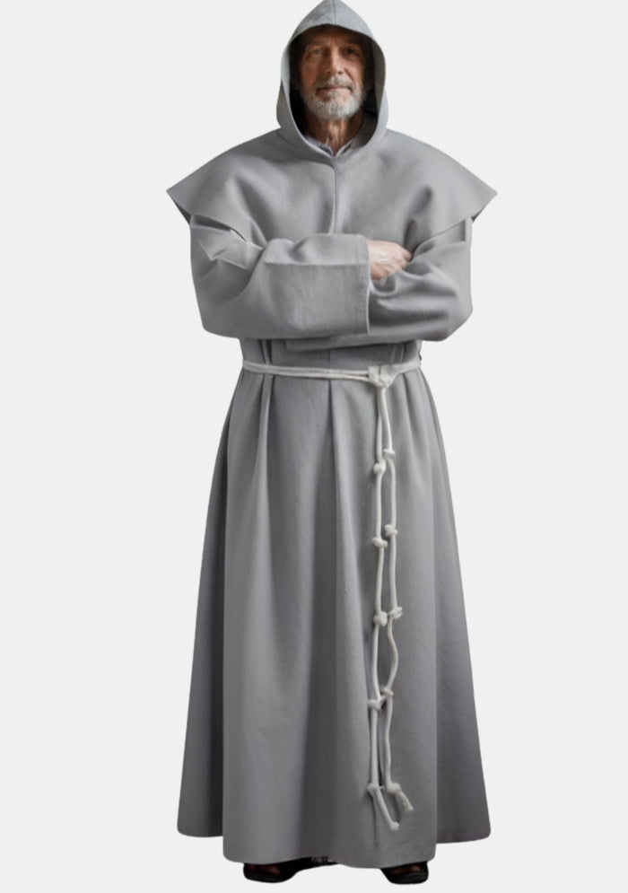 Robe de moine grise traditionnelle