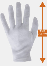 Gants Usher blancs pour hommes et femmes
