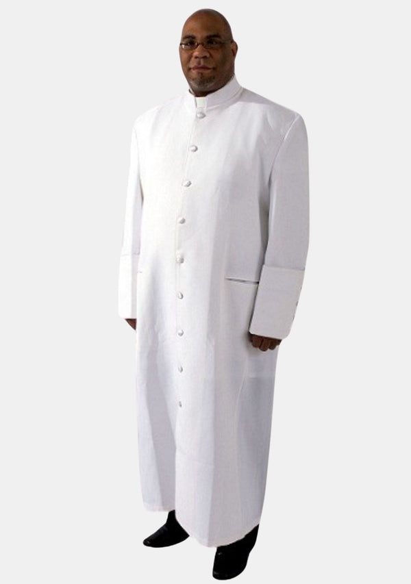 Robe blanche du clergé pour homme, grande taille