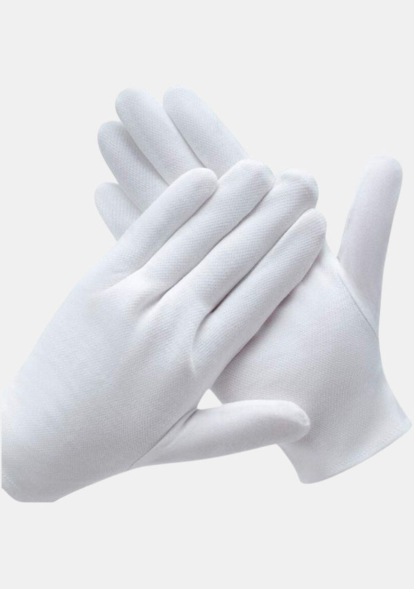 Gants Usher blancs pour hommes et femmes