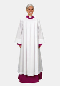 Femmes Évêque White Rochet
